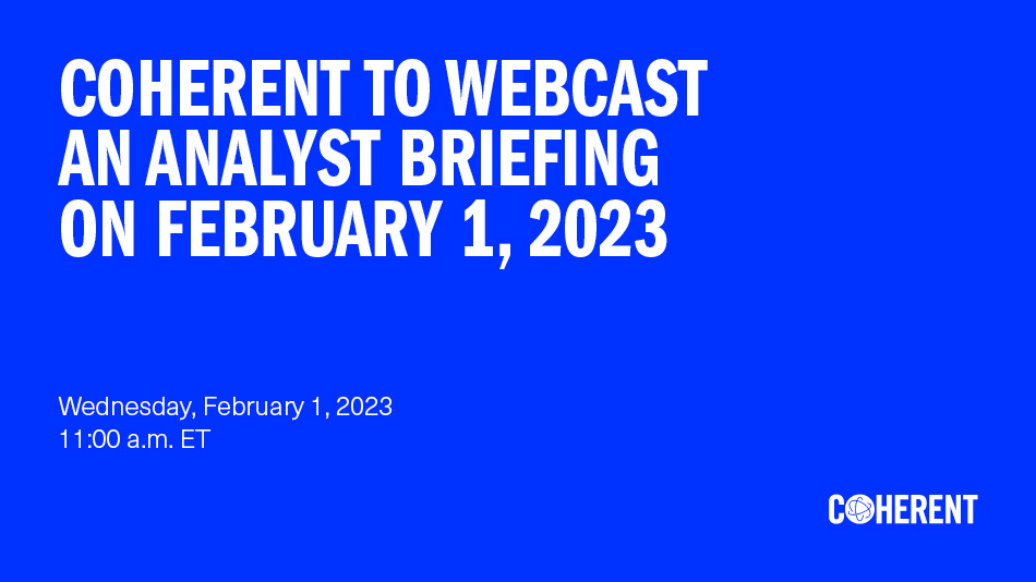 Analyst Briefing February 1
