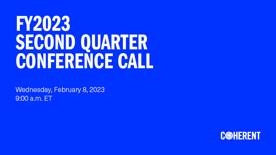 Earnings Call Feb. 8