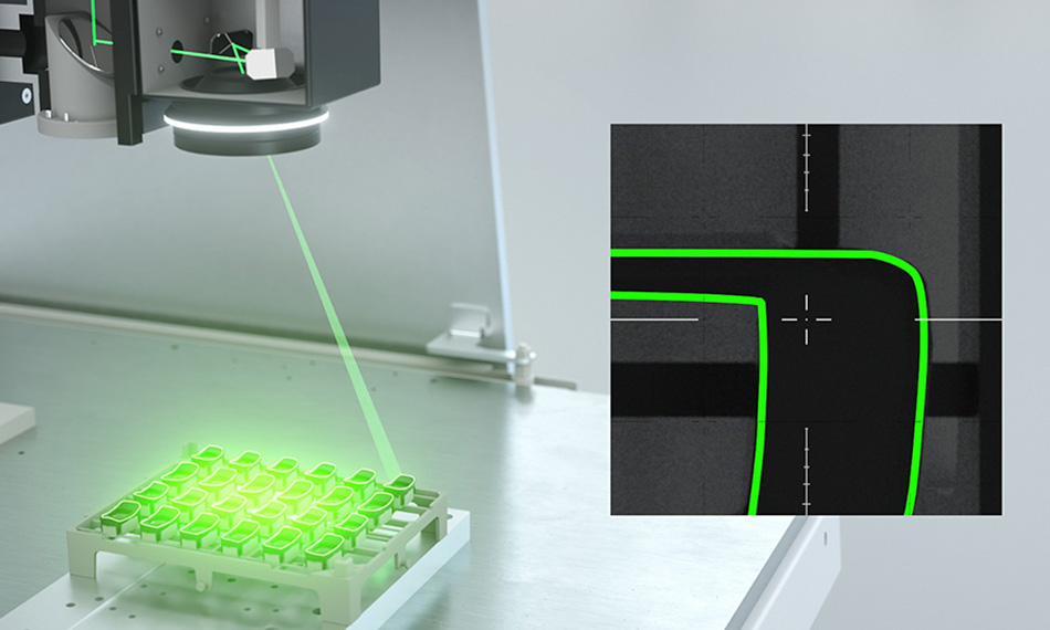 Coherent Laser Frameworkにより、マーク配置の精度を確保