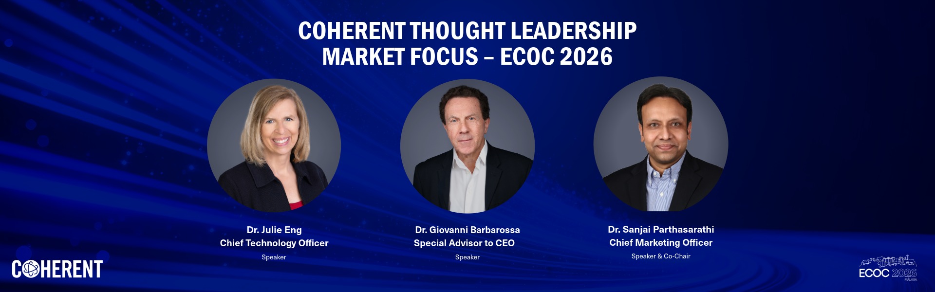 ECOC 2026 Market Focus