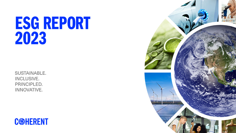 Coherent Corp. Annual ESG Report 2023