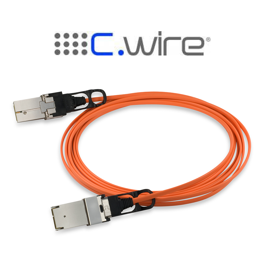 C.wire® (CXP) Active Optical Cables