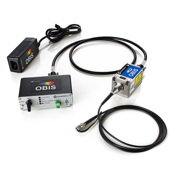 OBIS LX 488 nm  100 mW Laser System, Fiber Pigtail, FC