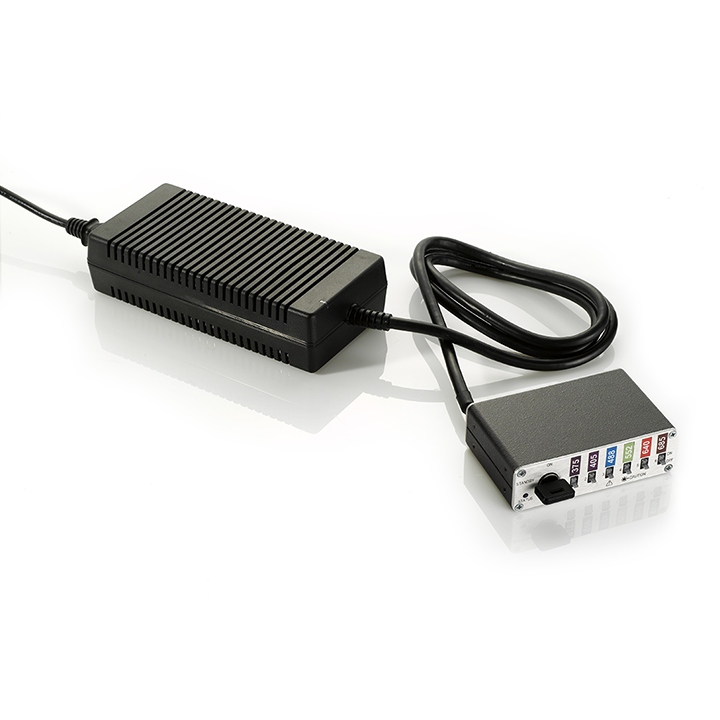 OBIS LX/LS 6-Laser Remote with Power Supply and six Laser-Power Cables