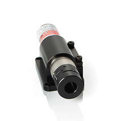 Laser Module, Elliptical Dot Beam. Adjustable Focus. 785nm,  50mW. Analog